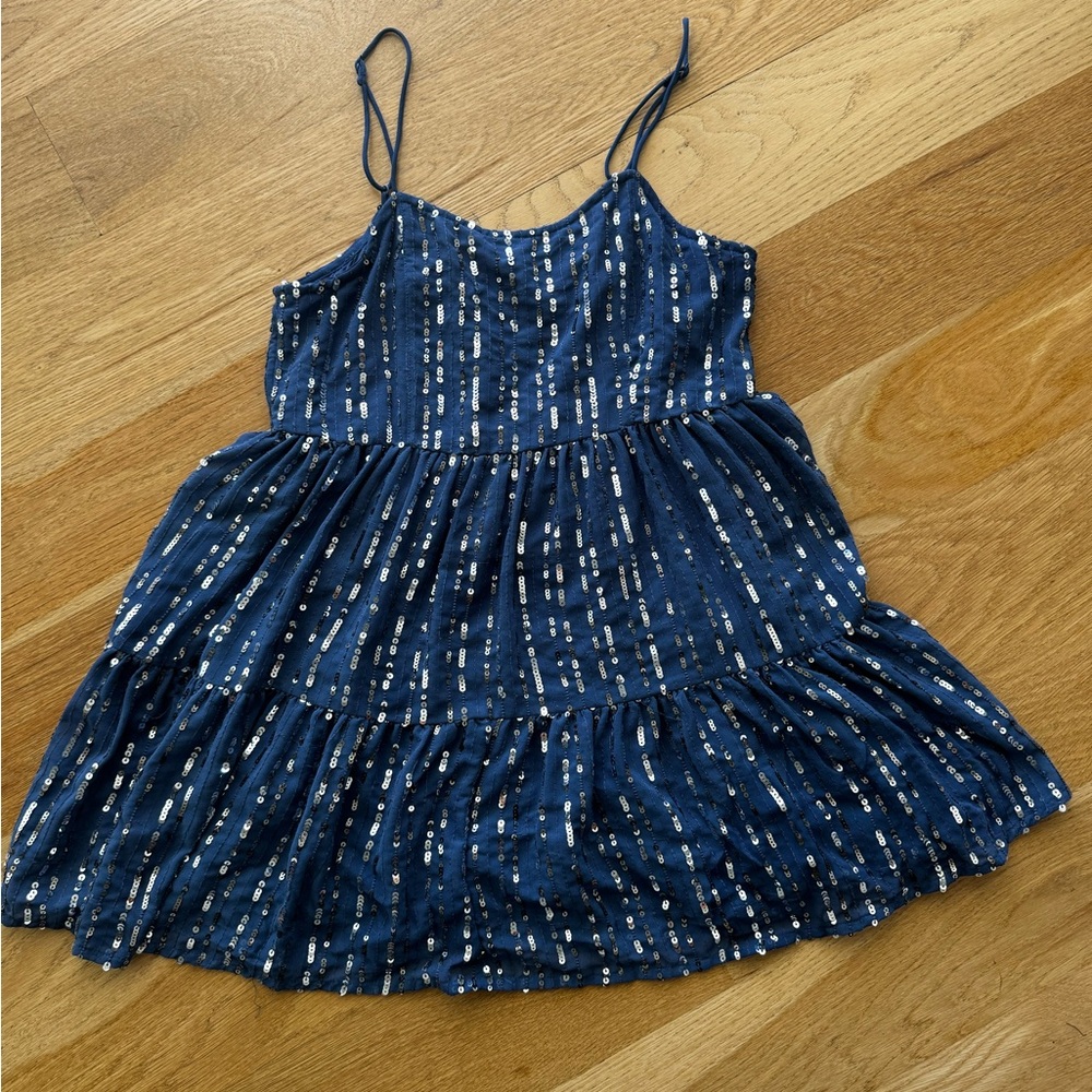 Urban Outfitters festive sparkle sequin dress small